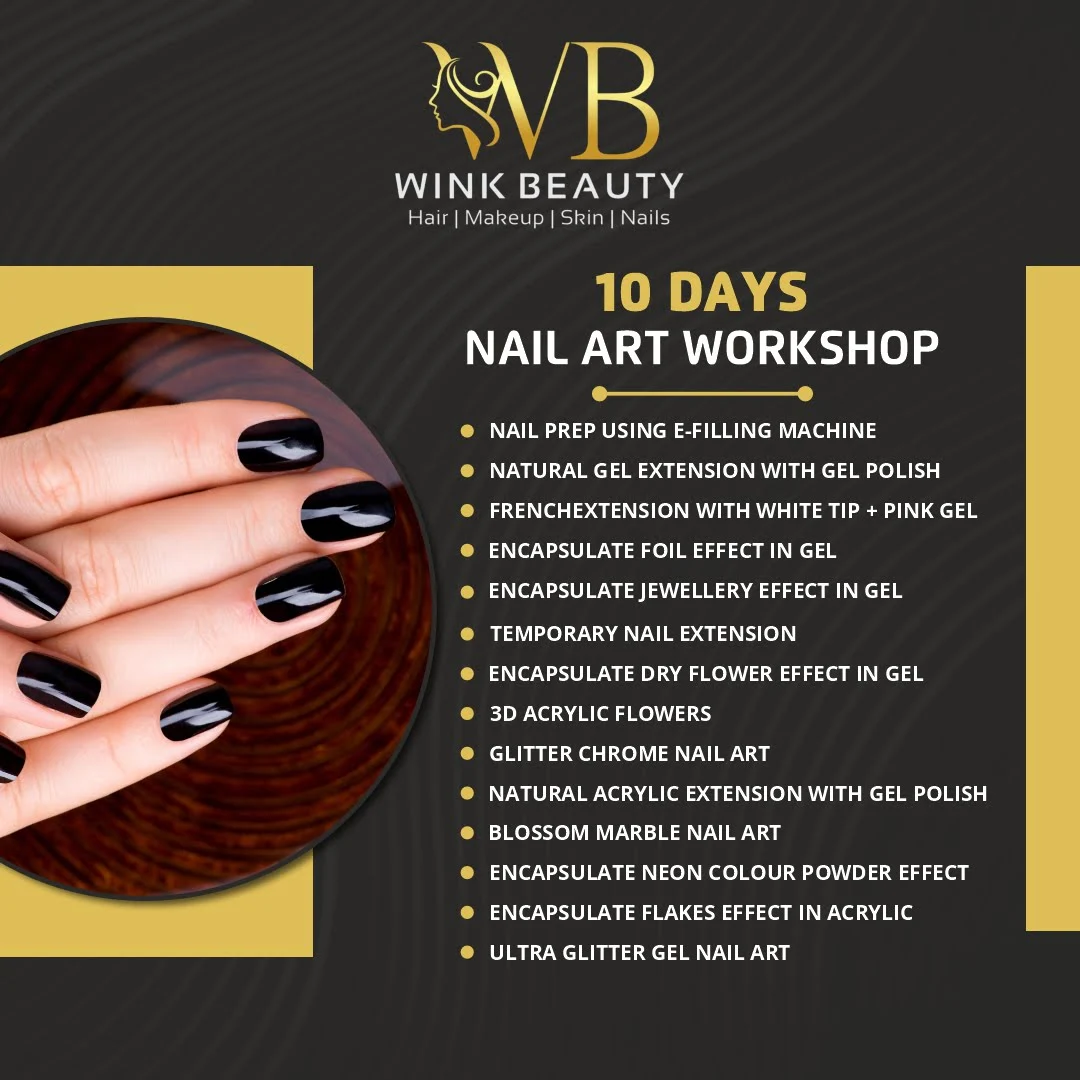 Hand On Practice @ 10 Days Nail Art Workshop